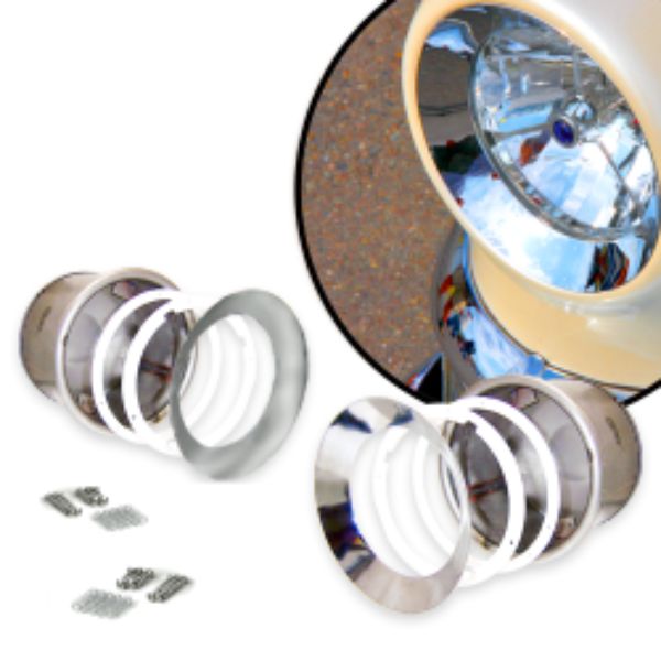 Universal Frenched Headlight Kit - Set of 2