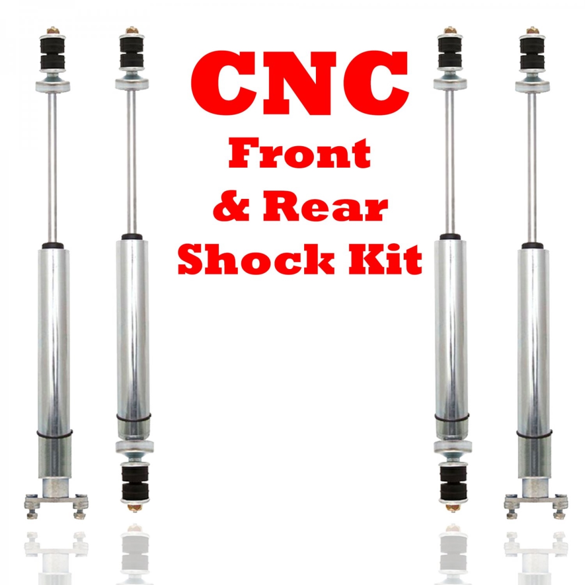 Racing Kit - 4 Shocks - 273 mm Stem & Stud Plate 375 mm Stem & Stem