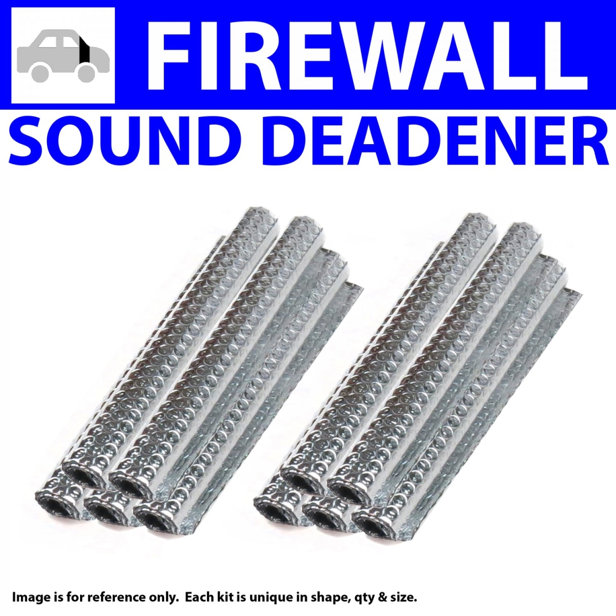 328654 Heat & Sound Deadener for Early Cars 1935-1940 Firewall Kit 12483CM2 -  Zirgo High Performance Cooling Products