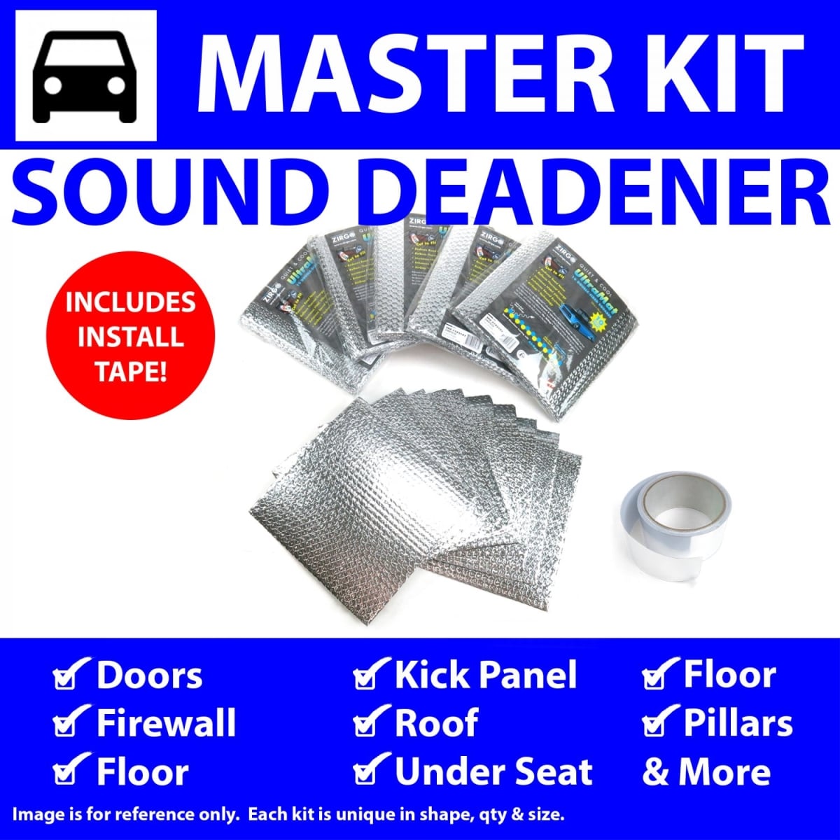 Heat & Sound Deadener for BMW 3 Series E36 1992-1998 Master Kit Plus Tape 44382CM2