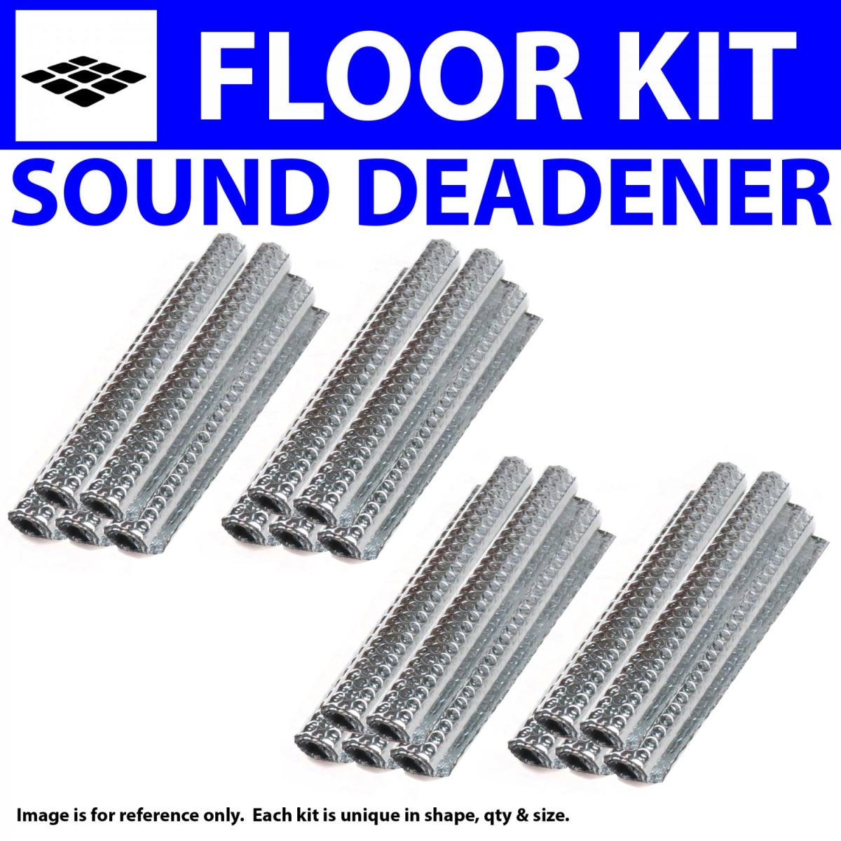 Heat & Sound Deadener for Ford Bronco 1978-1979 Floor Kit 33912CM2
