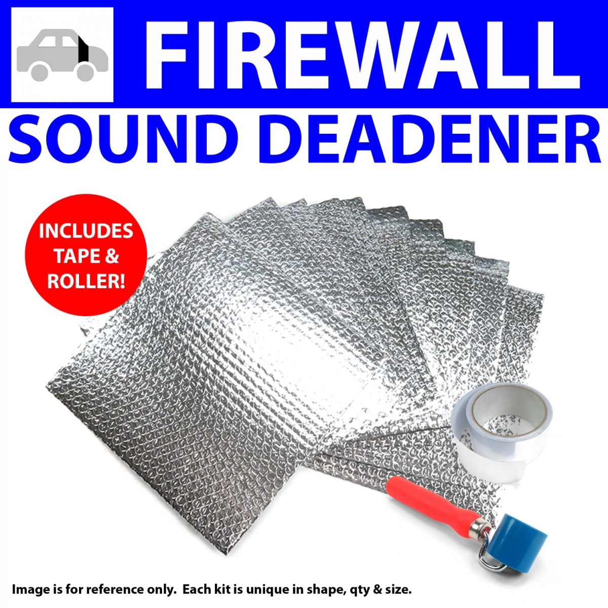 Heat & Sound Deadener for BMW 5 Series E28 1982-1988 Master Plus Tape, Roller 40287CM2