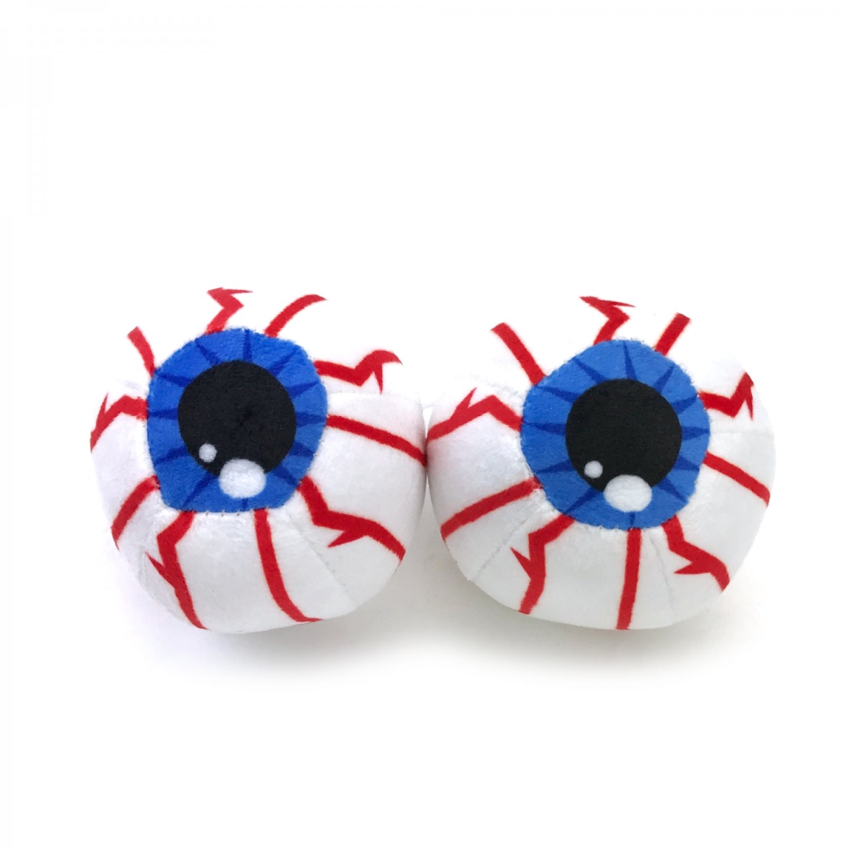 Picture of Vintage Parts USA 785537 3 Plush Stuffed Blood Shot Eye Ball Toys - Set of 2