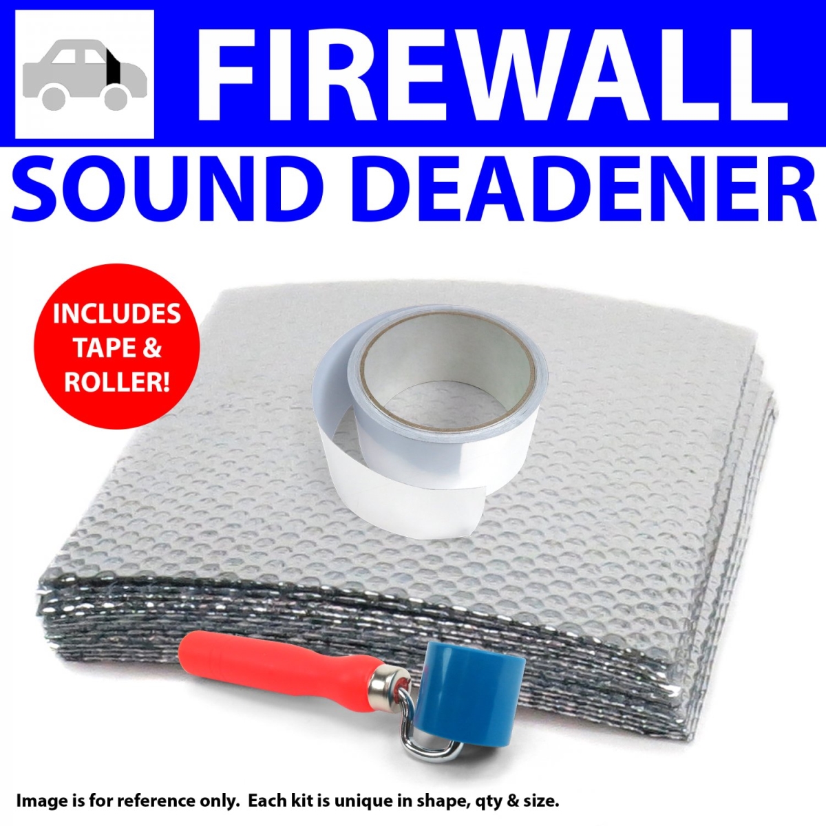 Heat & Sound Deadener for Buick Roadmaster 1954-1956 Master Plus Tape, Roller 54210CM2