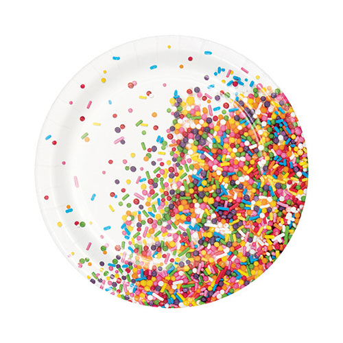Group  Sprinkles Luncheon Plate, Pack of 12 - 8 Per Pack