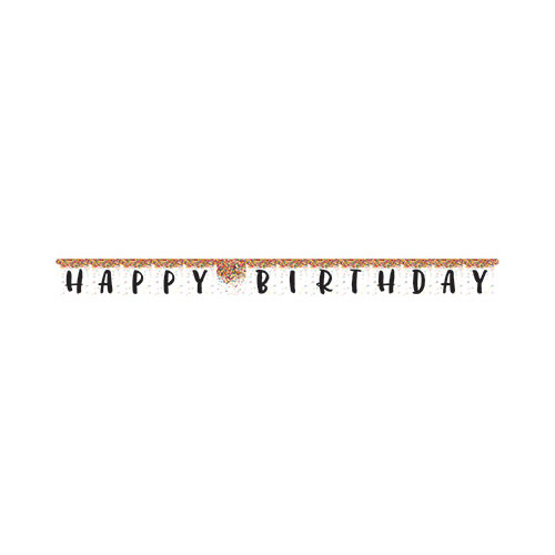 Group  Large Sprinkles Jointed Banner, Pack of 12