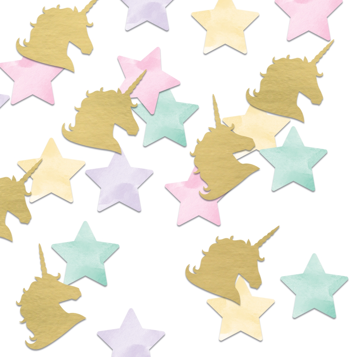 Picture of Creative Converting 339626 Sparkle Unicorn Confetti
