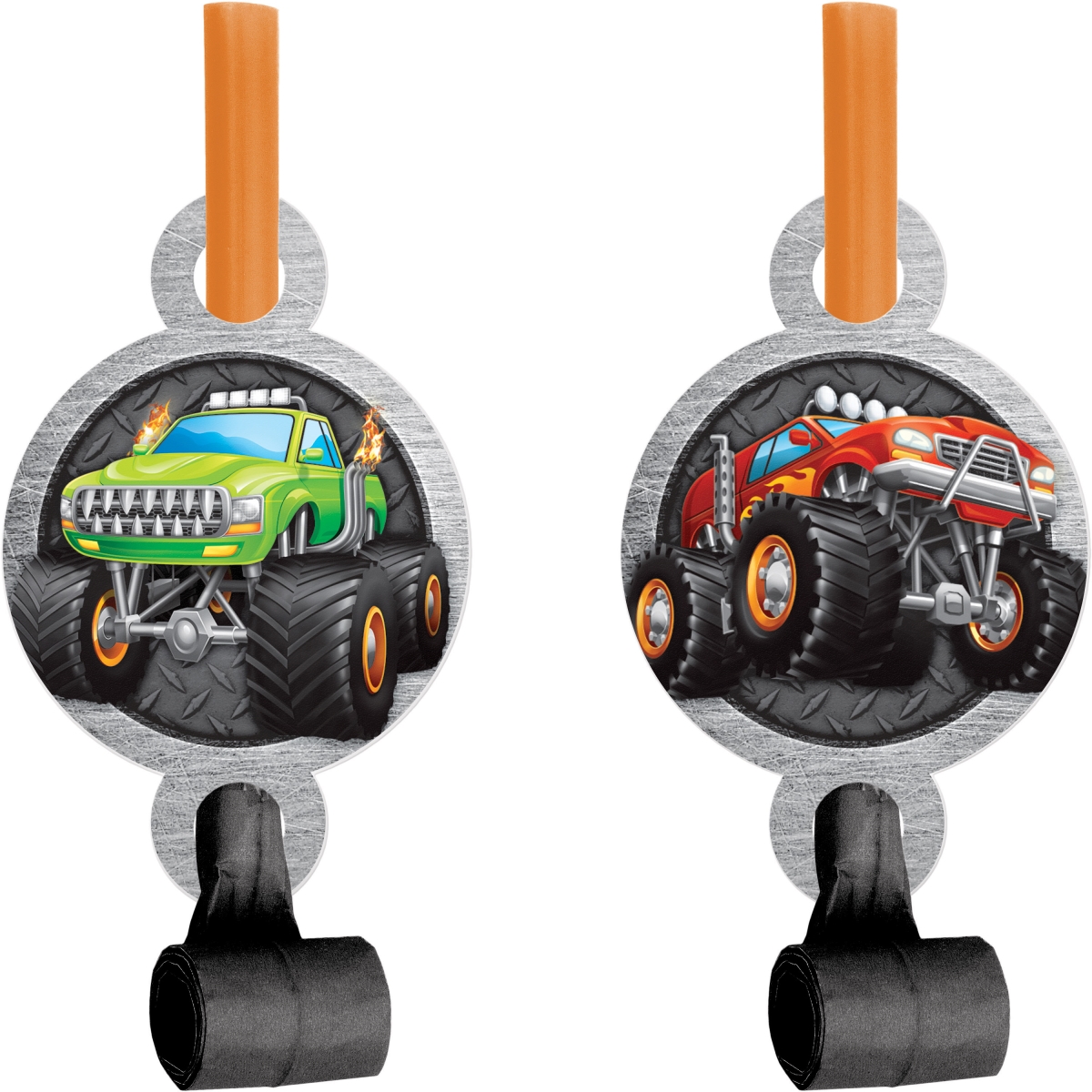 Picture of Creative Converting 340054 Monster Truck Party Blowers&#44; 8 Count