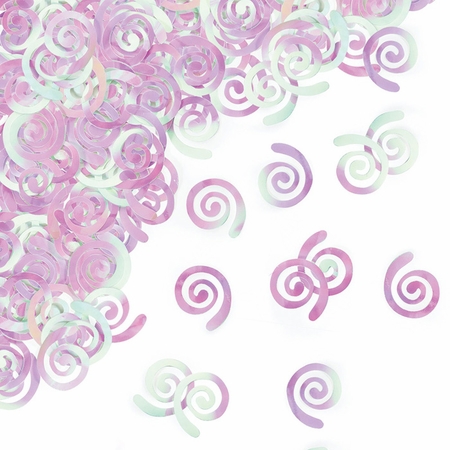 Picture of Creative Converting 336391 Iridescent Party Swirl Confetti
