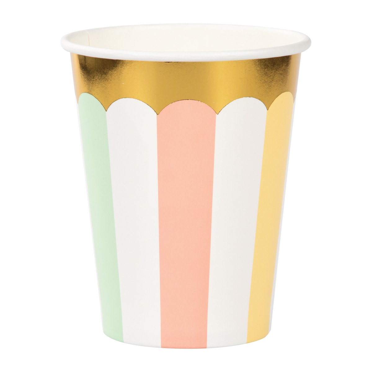 9 oz Foil Pastel Celebrations Cups - 96 Count