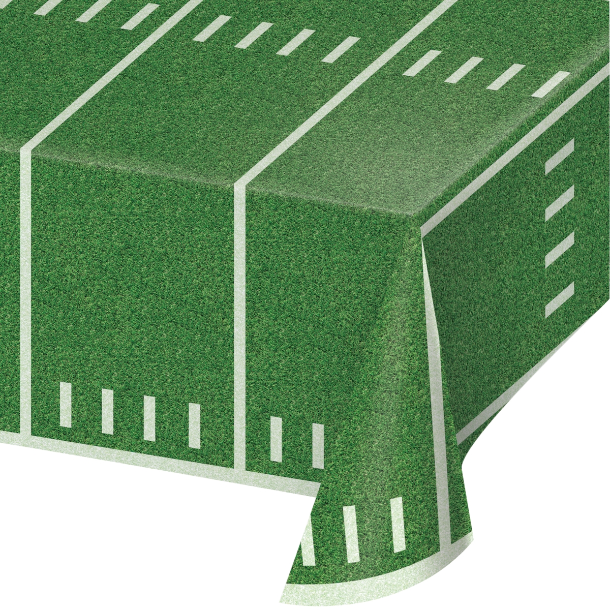 346634 54 x 108 in. Football Field Table Cloth - 6 Count