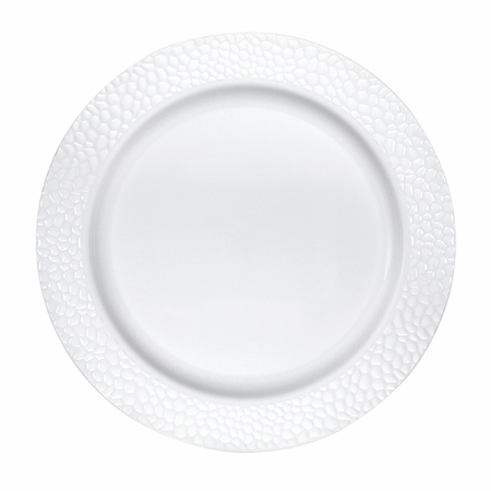 Picture of Creative Converting 347883 9 in. Pearl Pebble Plastic Dinner Plates - 120 Count