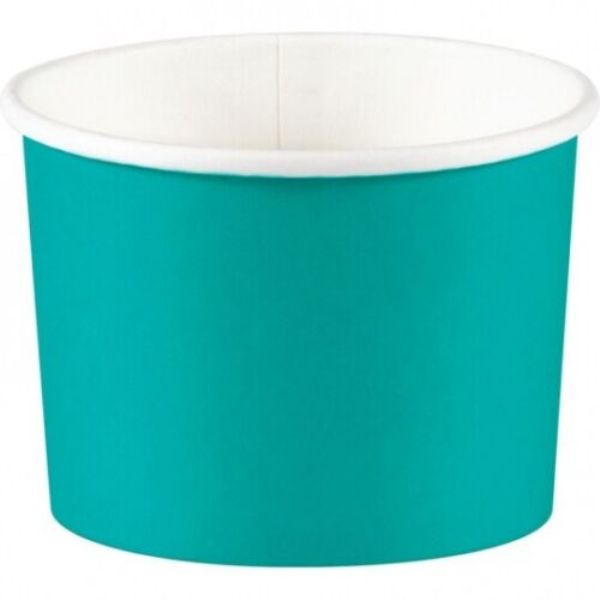 Picture of Creative Converting 349816 3.5 x 2.5 in. Lagoon Paper Treat Cups&#44; Teal
