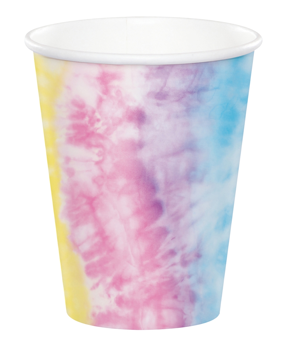9 oz Tie Dye Party Hot & Cold Paper Cup