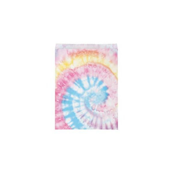 Picture of Access 350532 8.5 x 6.5 in. Tie Dye Party Paper Treat Bag&#44; Multi Color - Large