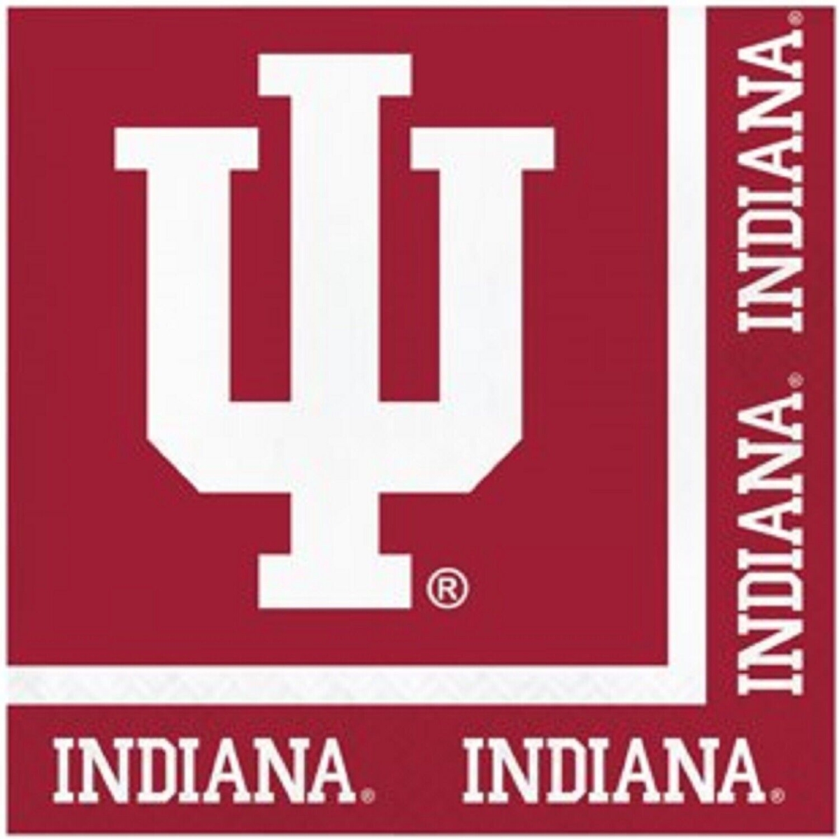 669924 NCAA Indiana State University Paper Luncheon Napkins