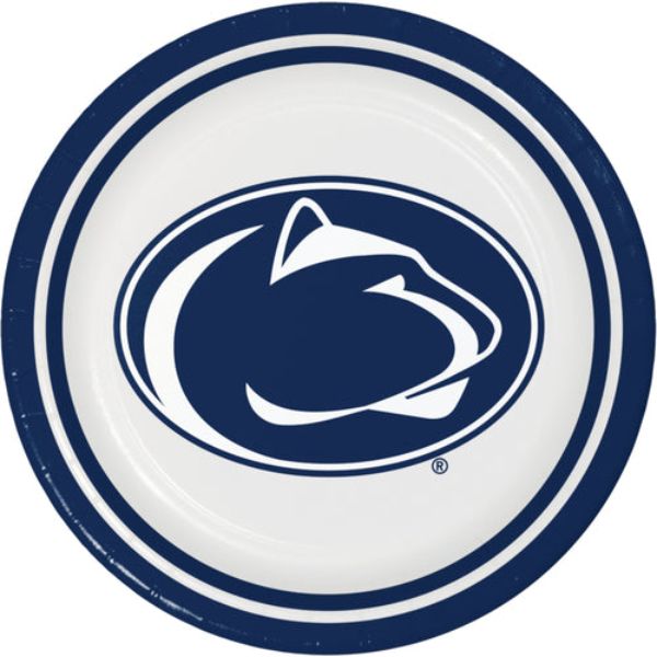 434729 NCAA Pennsylvania State University Paper Dinner Plate