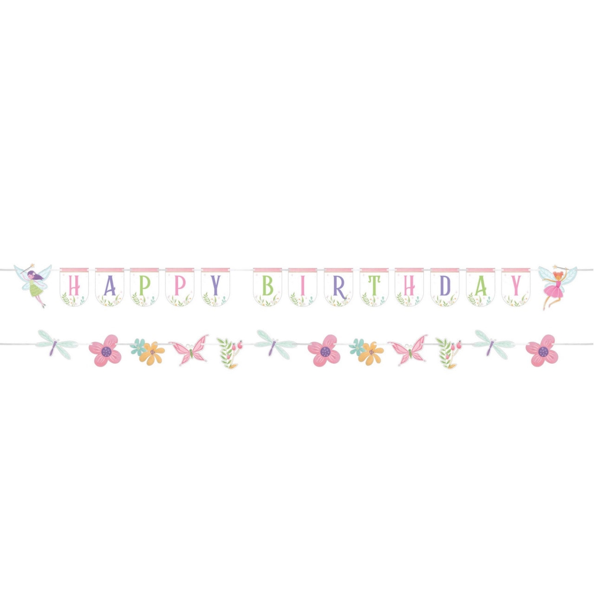 Picture of Creative Converting 360388 Fairy Forest Shaped Banner with String