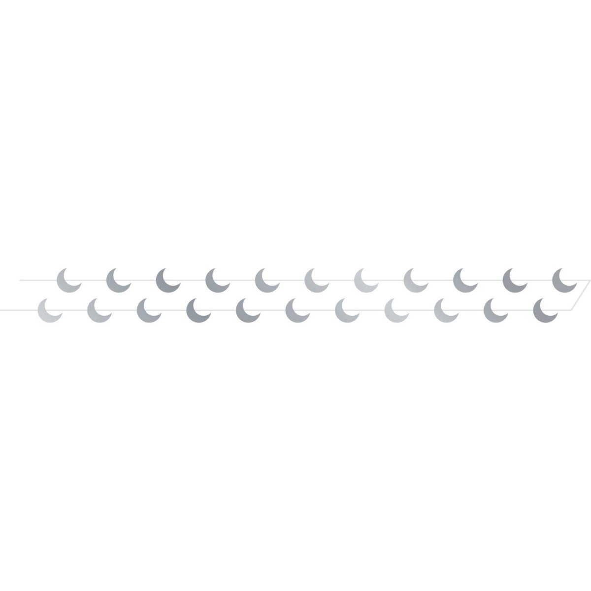 Picture of Creative Converting 360473 Starry Night Foil Moon Party Garland