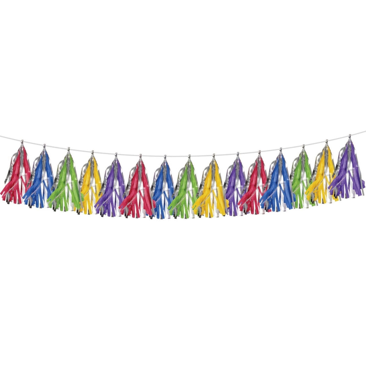 Picture of Creative Converting 360486 Primary Tassel Party Garland