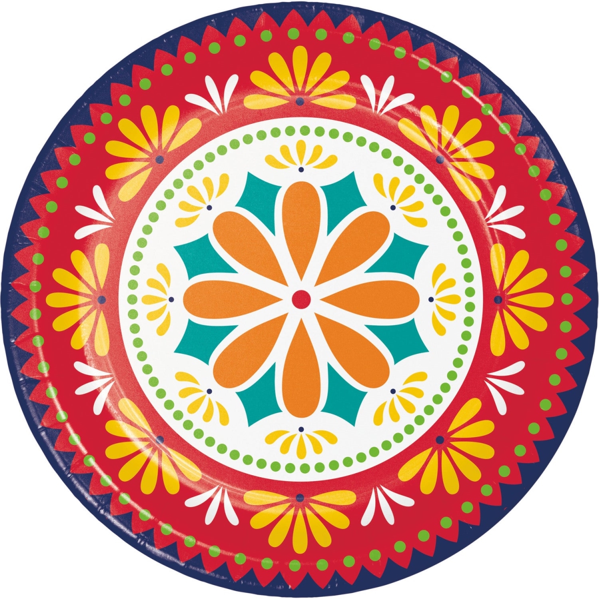 Fiesta Pottery Luncheon Round Plate