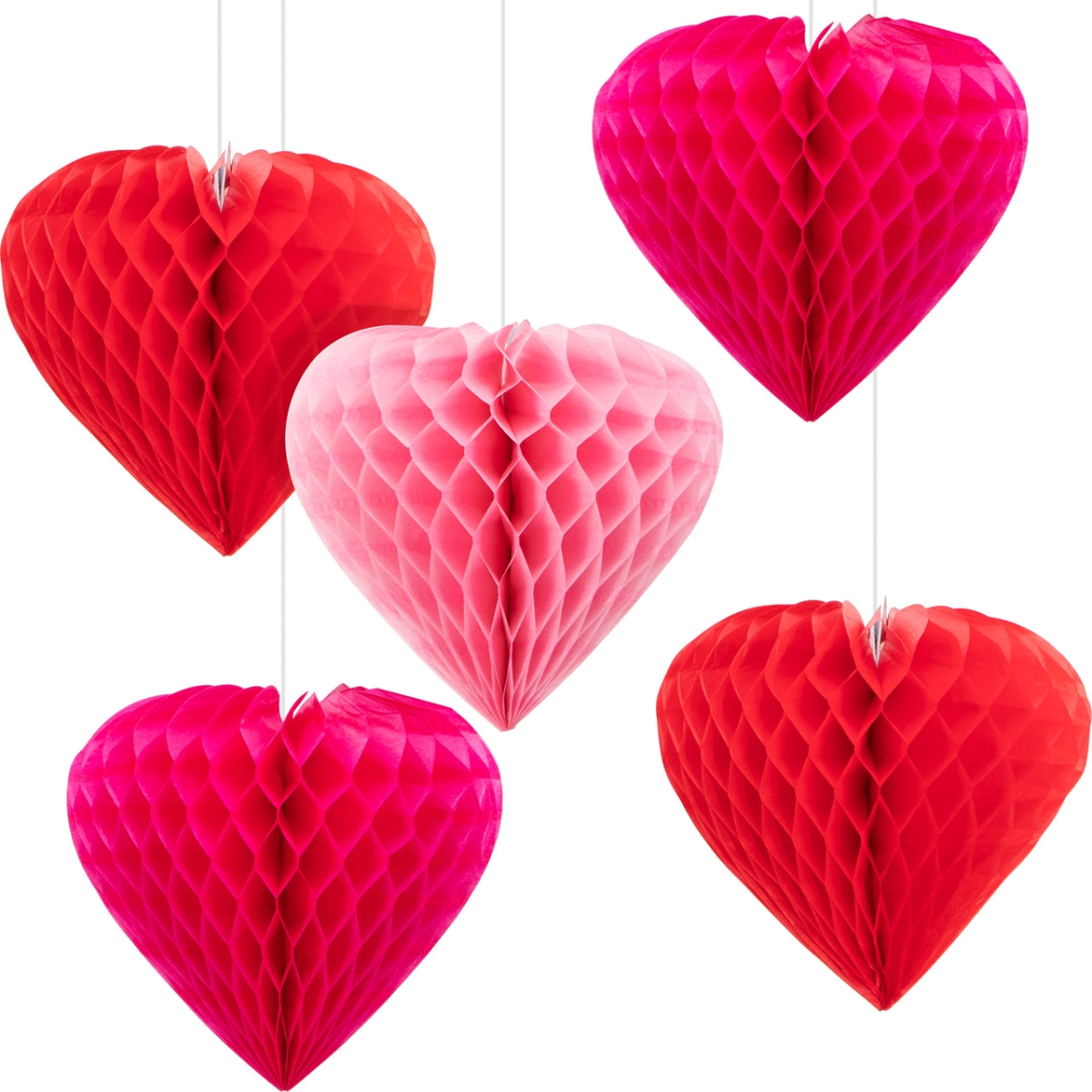 Picture of Creative Converting 363567 Hanging Cutouts with Honeycomb
