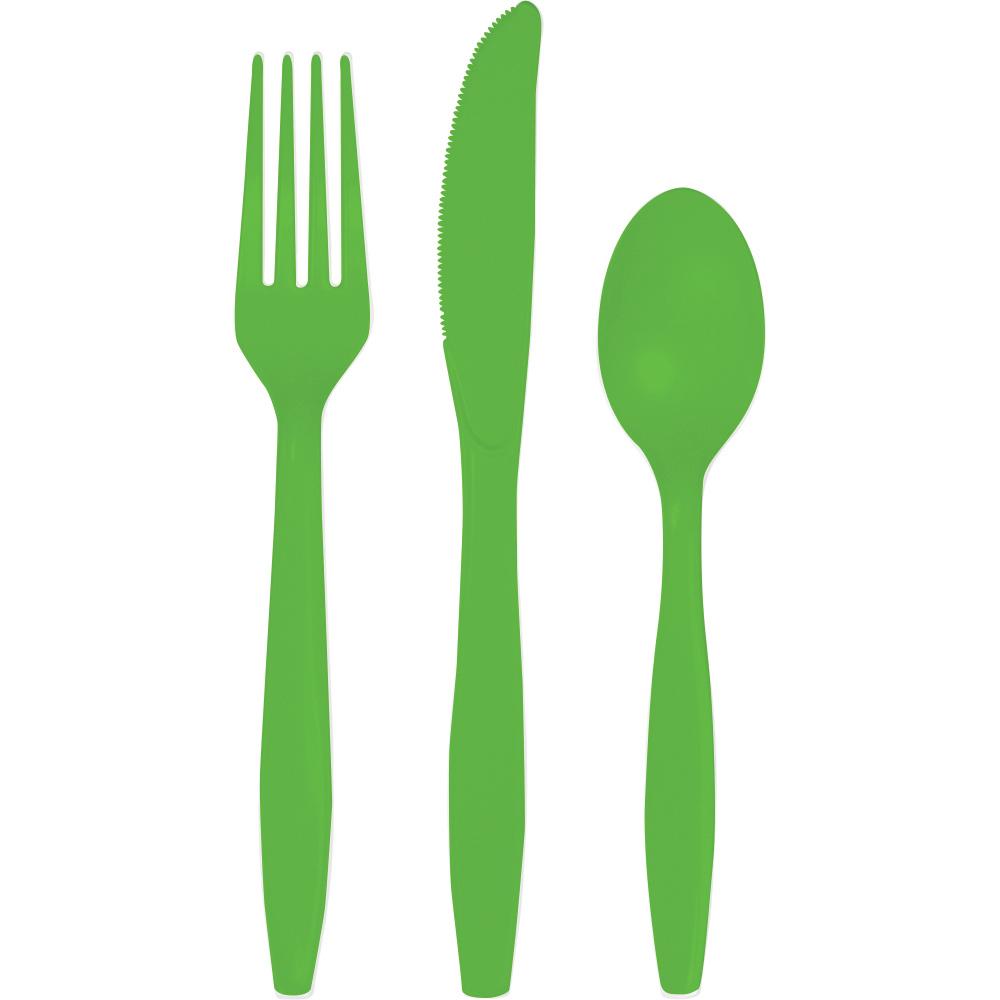 Picture of Hoffmaster Group 813123 Fresh Lime Assorted Cutlery&#44; Pack of 12 - 18 per Pack