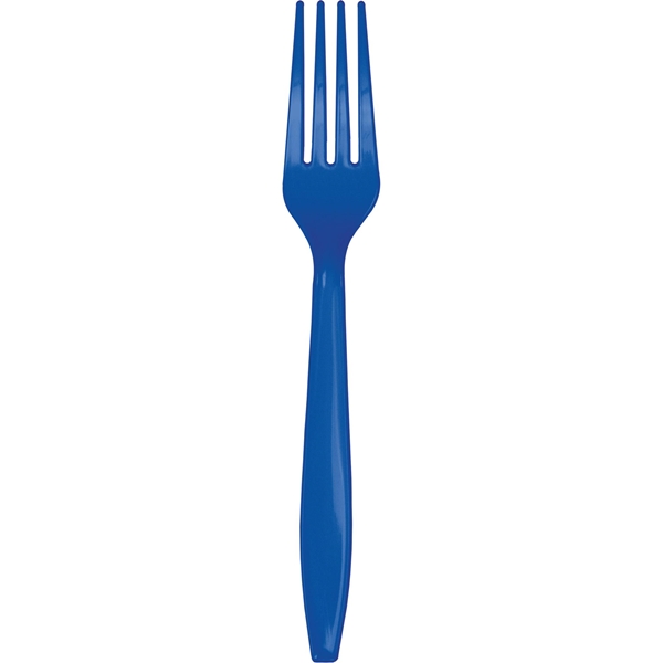 Picture of Hoffmaster Group 319029 Cobalt Premium Plastic Forks&#44; Pack of 12 - 50 per Pack