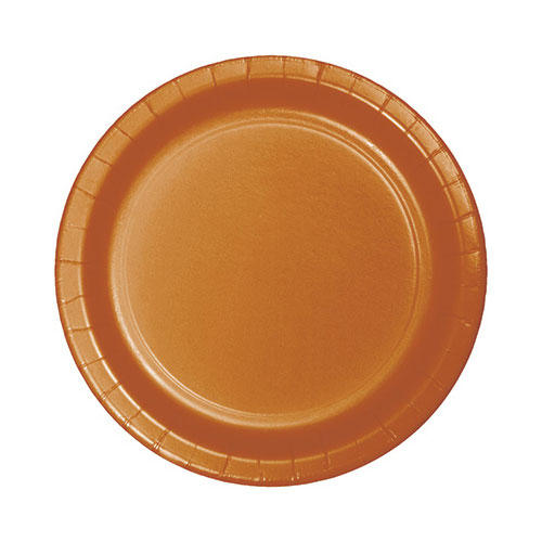Group  Pumpkin Spice Dinner Plates, Pack of 10 - 24 Per Pack