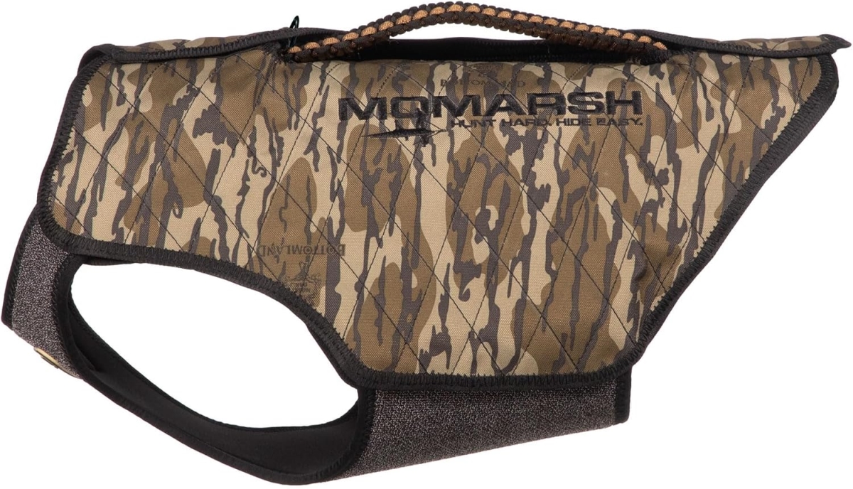 Picture of Higdon Decoys 34126 Mo Marsh Adjustable Universal Neoprene Sporting Dog Vest for Waterfowl Hunting - Original Bottomland