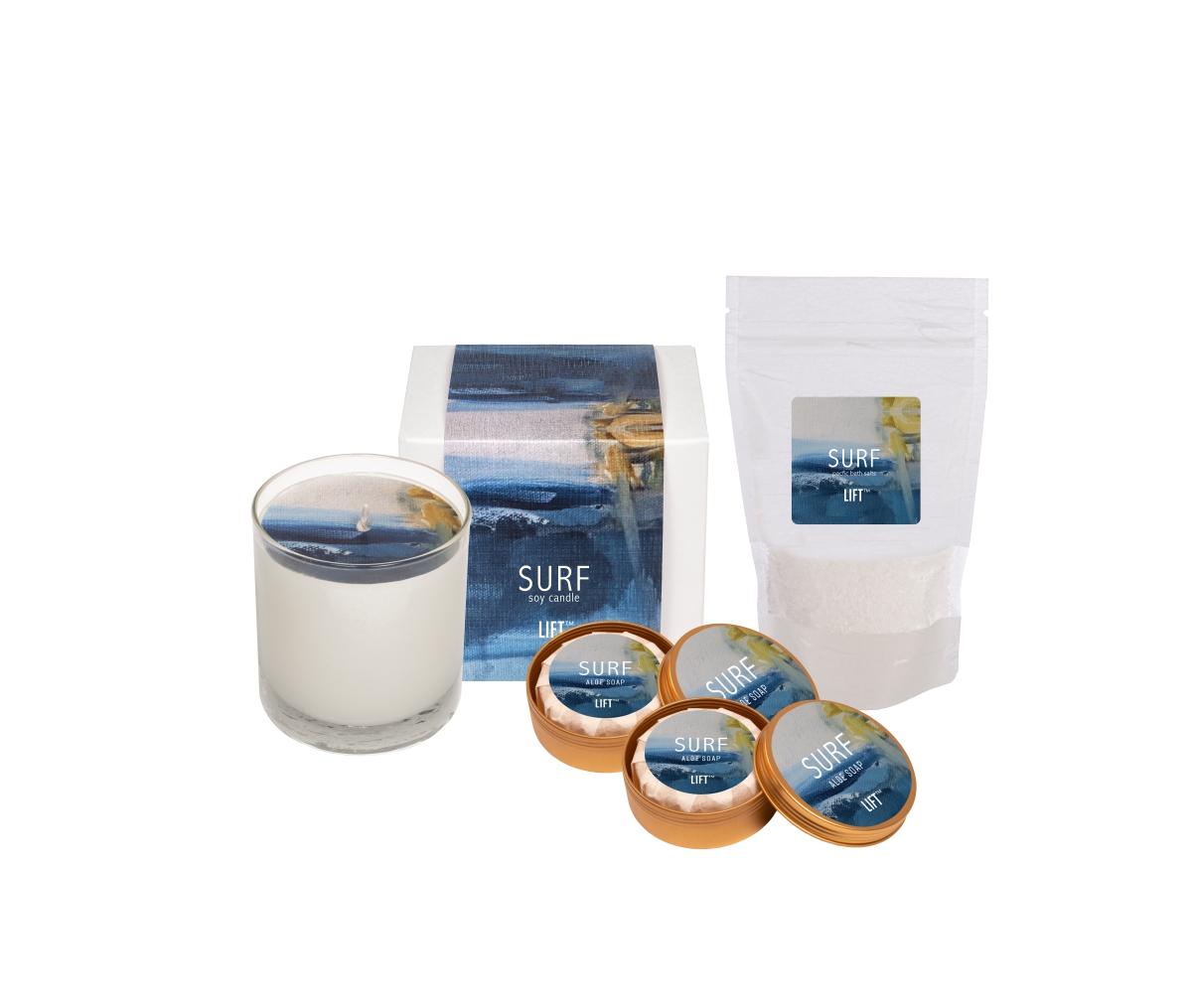 KIT-111-SPADAY-SURF Surf Spa Day Set