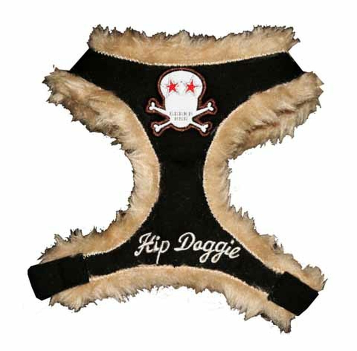 Picture of HipDoggie HD-6AMHBK-M Ultra Comfort Harness Dog Vest&#44; Black - Medium