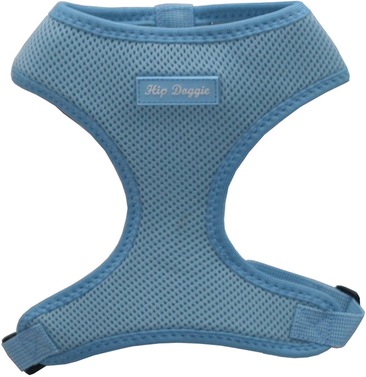 Picture of HipDoggie HD-6AMHBL-M Ultra Comfort Harness Dog Vest, Light Blue - Medium