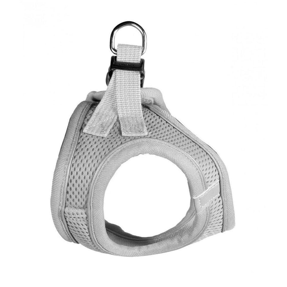 HipDoggie HD-6AMGY-L Ez Reflective Harness Dog Vest, Gray - Large -  Hip Doggie