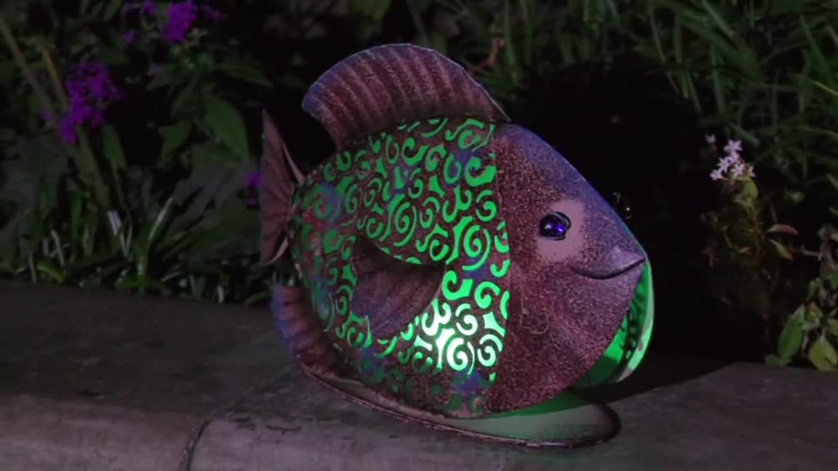 1059 Rustic Copper Fish, Green