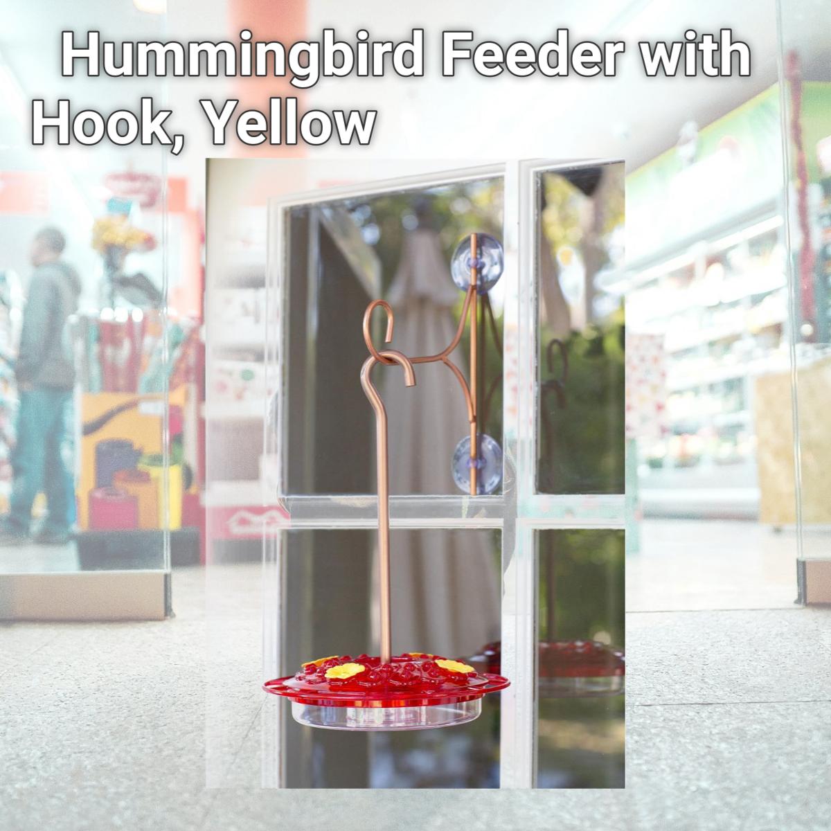 Picture of Ultimate Innovations 7587 Hummingbird Feeder with Hook, Yellow