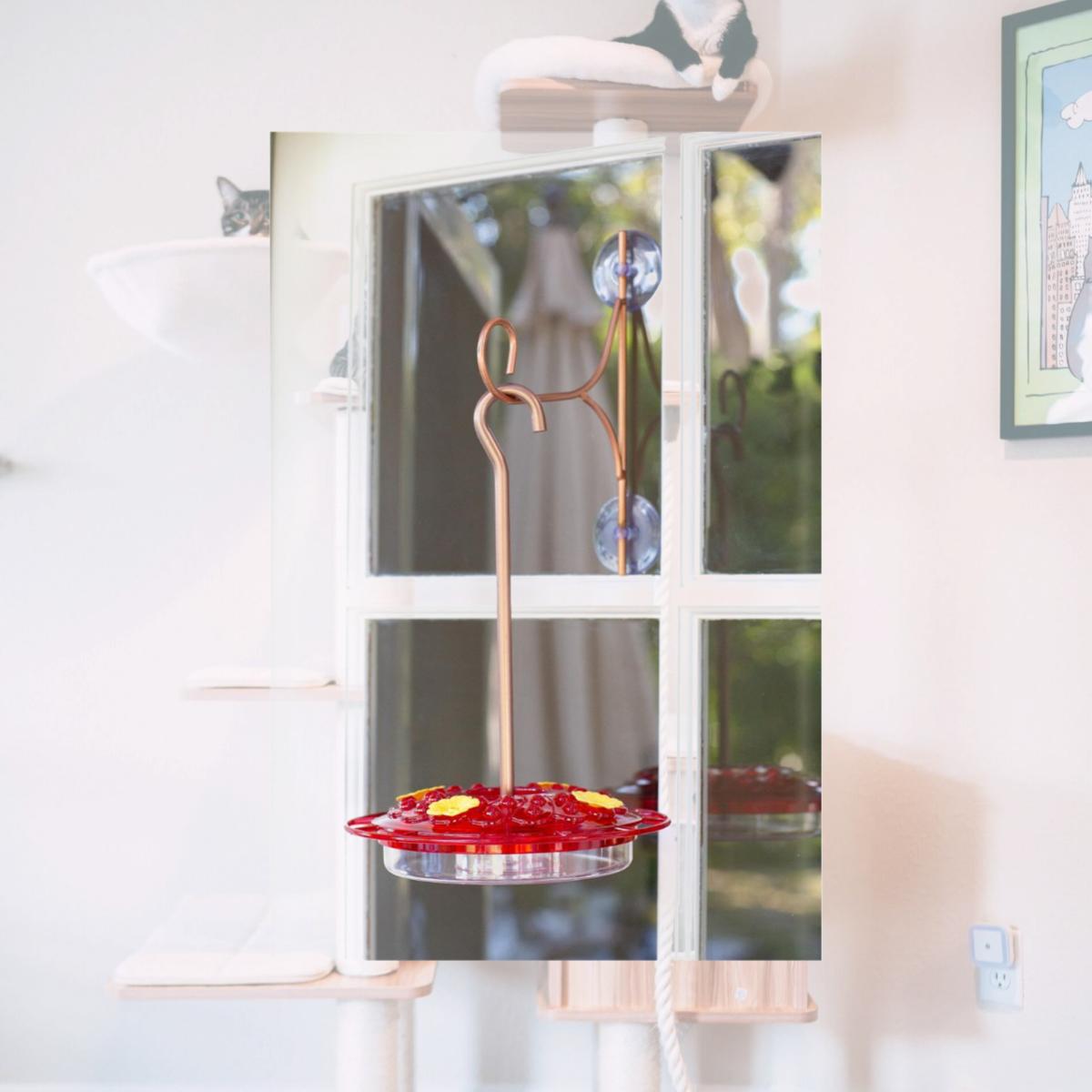 Picture of Ultimate Innovations 7587 Hummingbird Feeder with Hook, Yellow