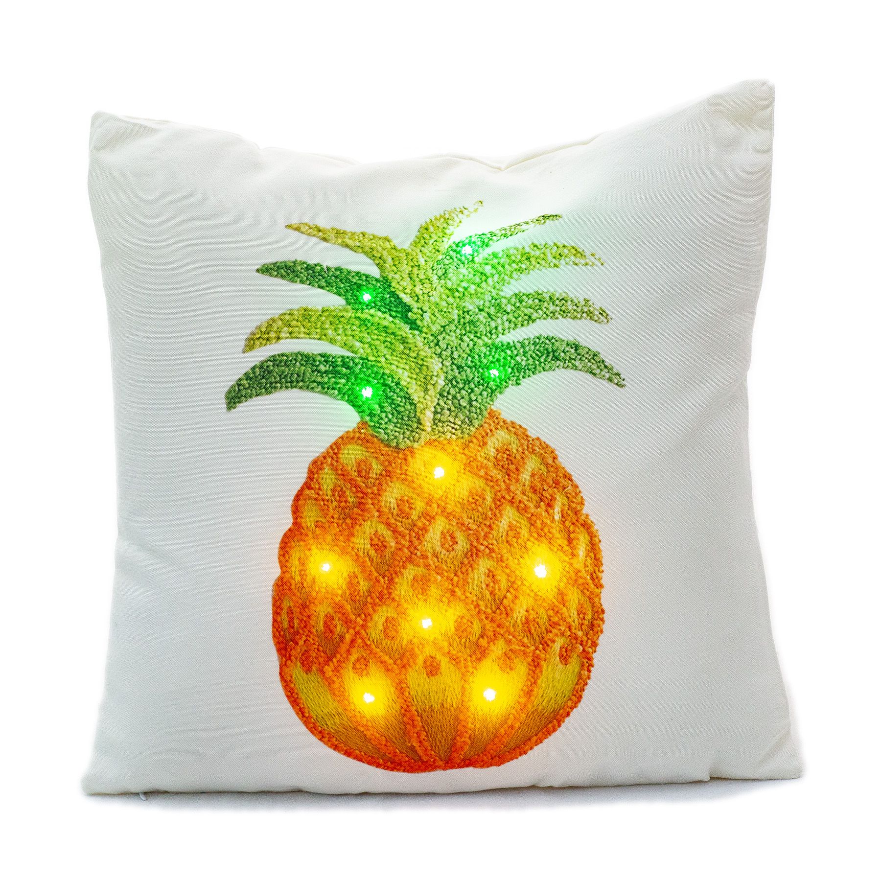 LED Pillows - Pineapple - Set of 2
