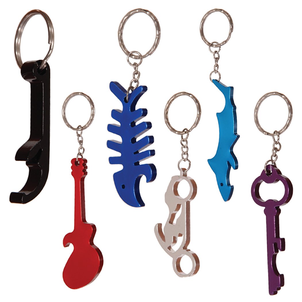 Picture of Hillman Group 706647 Shaped Bottle Opener Key Chain  pack of 36