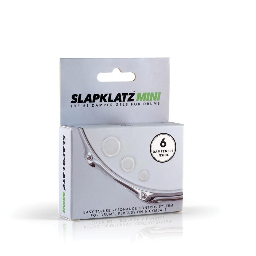 Mini Drum Damper Gel Pads with Case, Clear - 6 Gel Pads