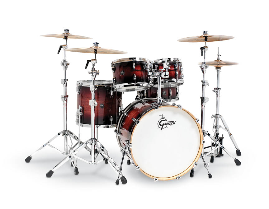 775890 5 Piece Renown Drum Set, Cherry Burst -  Gretsch Import