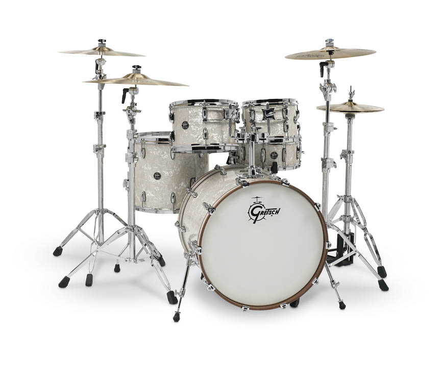 775896 5 Piece Renown Drum Set, Vintage Pearl -  Gretsch Import