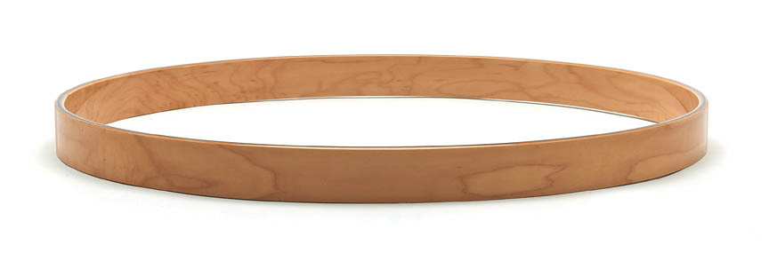 20 in. Maple Bass Drum Hoop, Natural
