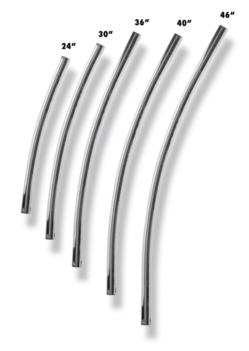 46 in. Curved Rack Tube