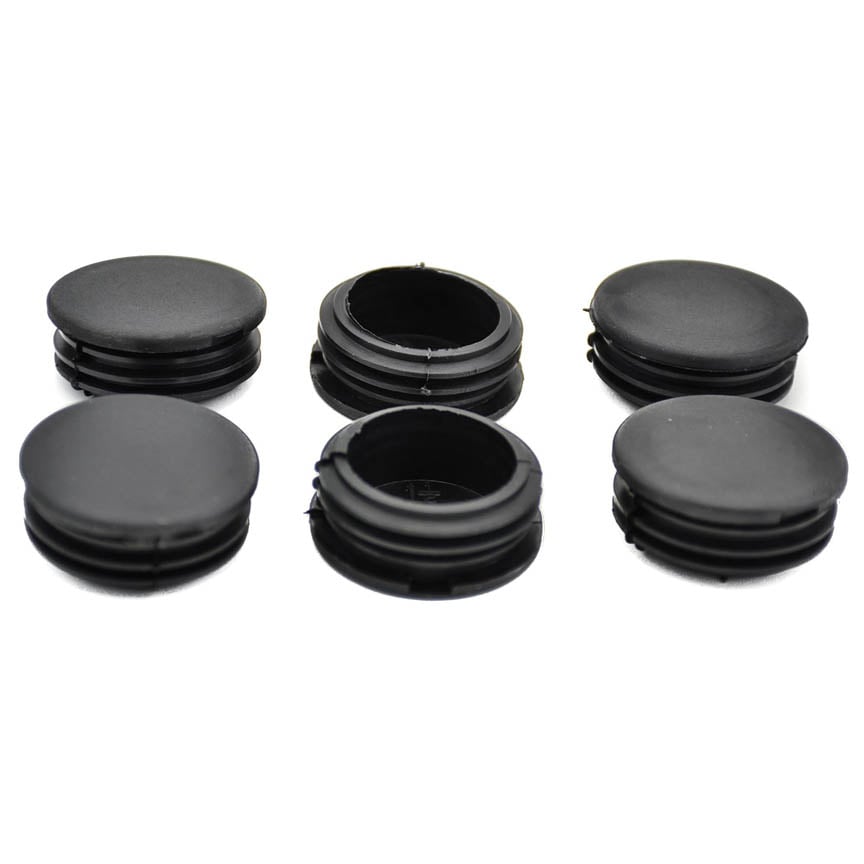 Rack Tube End Caps, Pack of 6