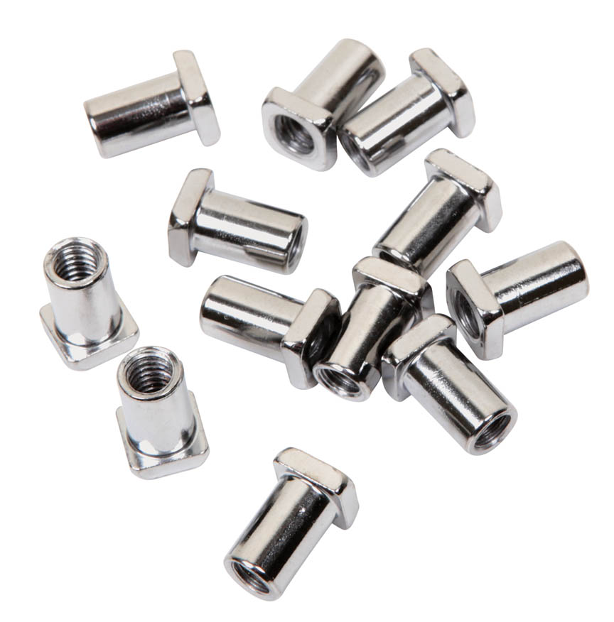 0.21 in. Small Swivel Nuts, Pack of 12