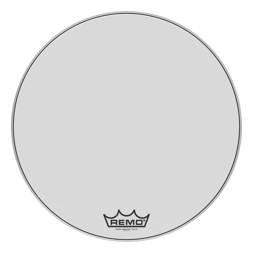 3700100 28 in. Dia. Emperor Smooth White MP Bass Drum Head