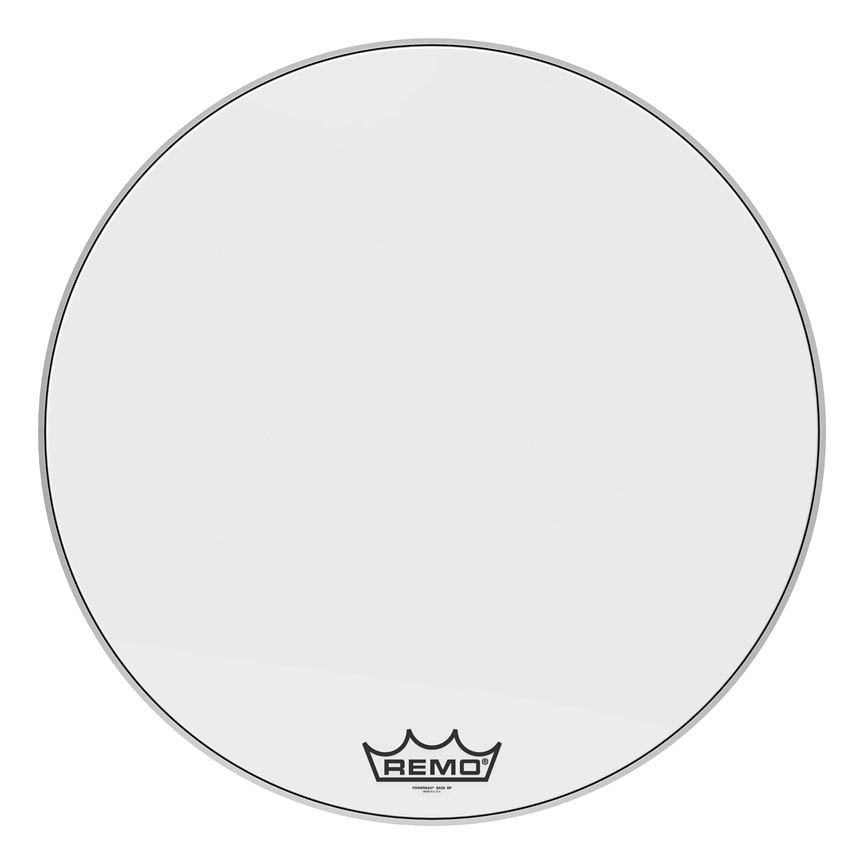 3701103 32 in. Dia. Powermax Ultra White MP Bass Drum Head