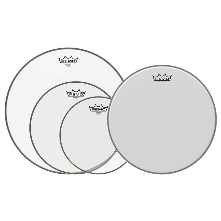 292092 Emperor Clear Drum Head ProPack Set