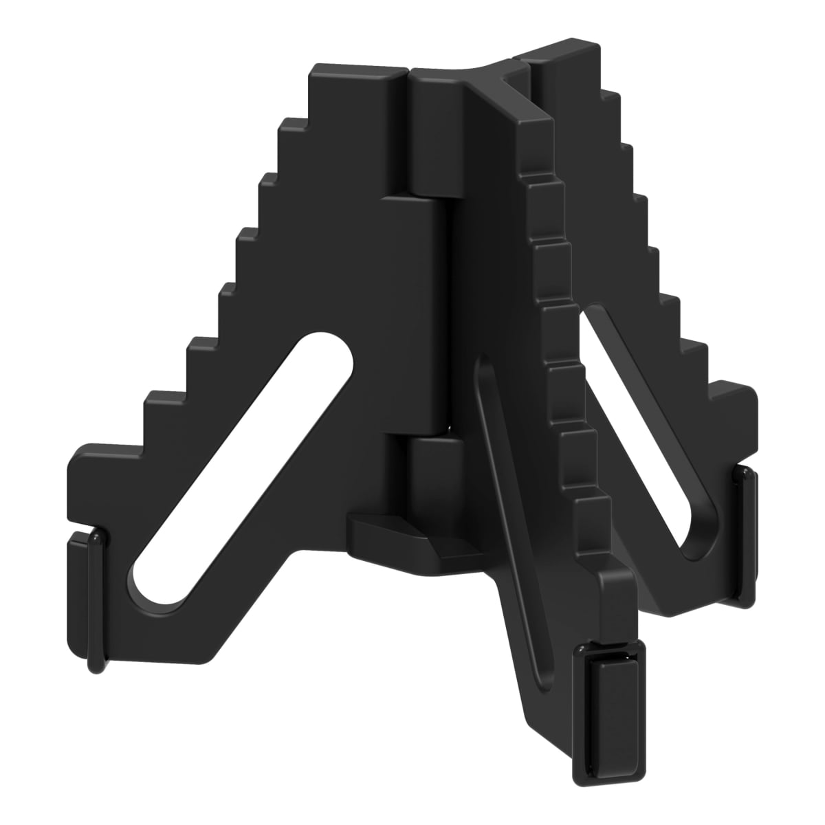 5.5 x 9 in. Dia. Pyramid Drum Stand, Matte Black